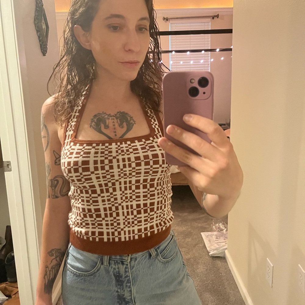 Abercrombie Sweater Halter Top